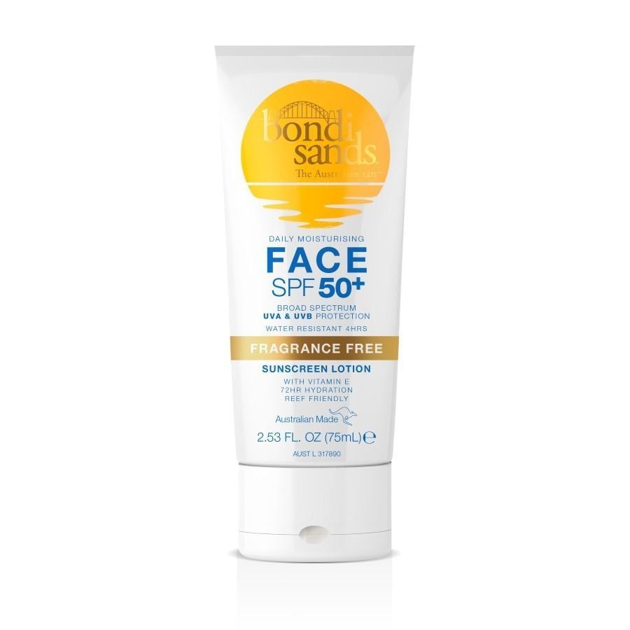 Bondi Sands Face Lotion Fragrance Free SPF50+