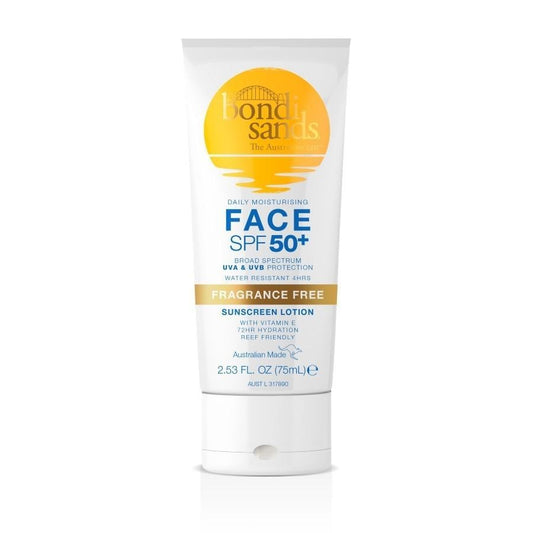 Bondi Sands Face Lotion Fragrance Free SPF50+