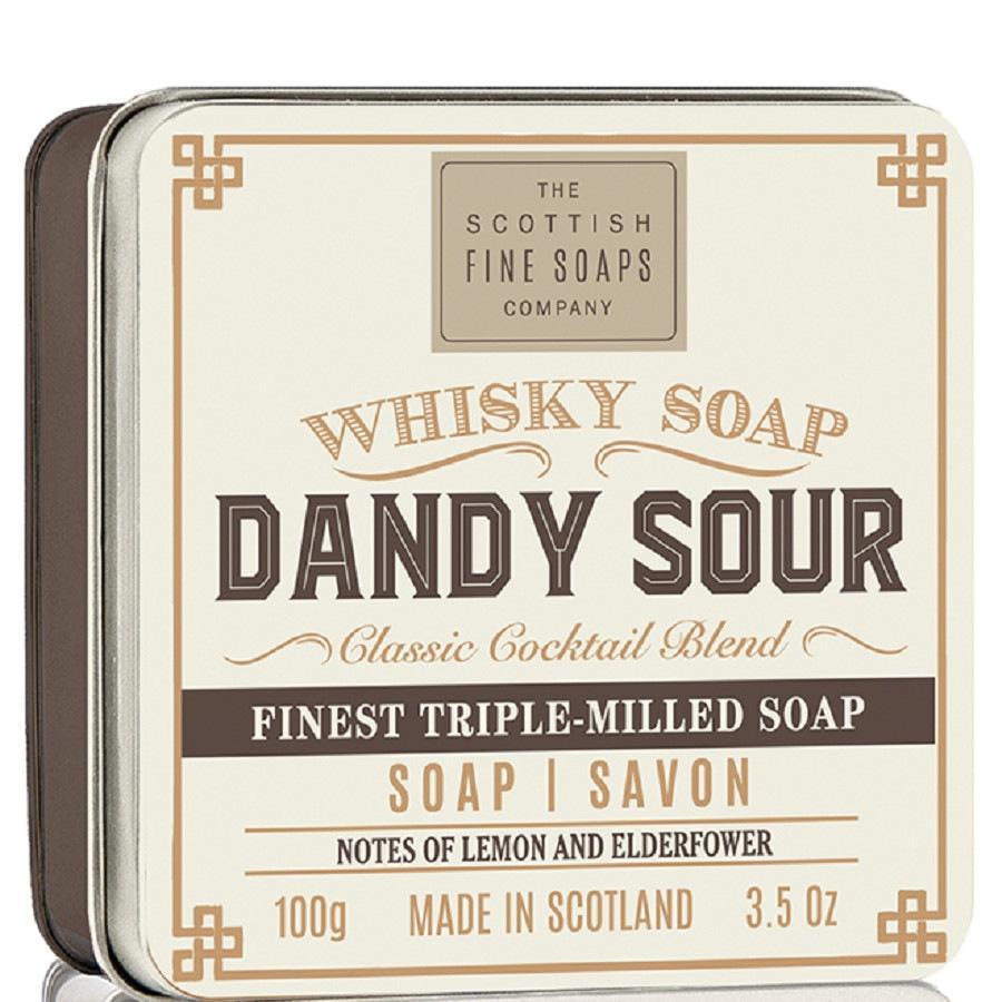 Scottish Fine Soaps Soap In A Tin Whisky Soap Dandy Sour