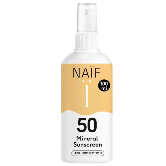 Naif Naïf Minerale Zonnebrandspray Factor 50 100ML