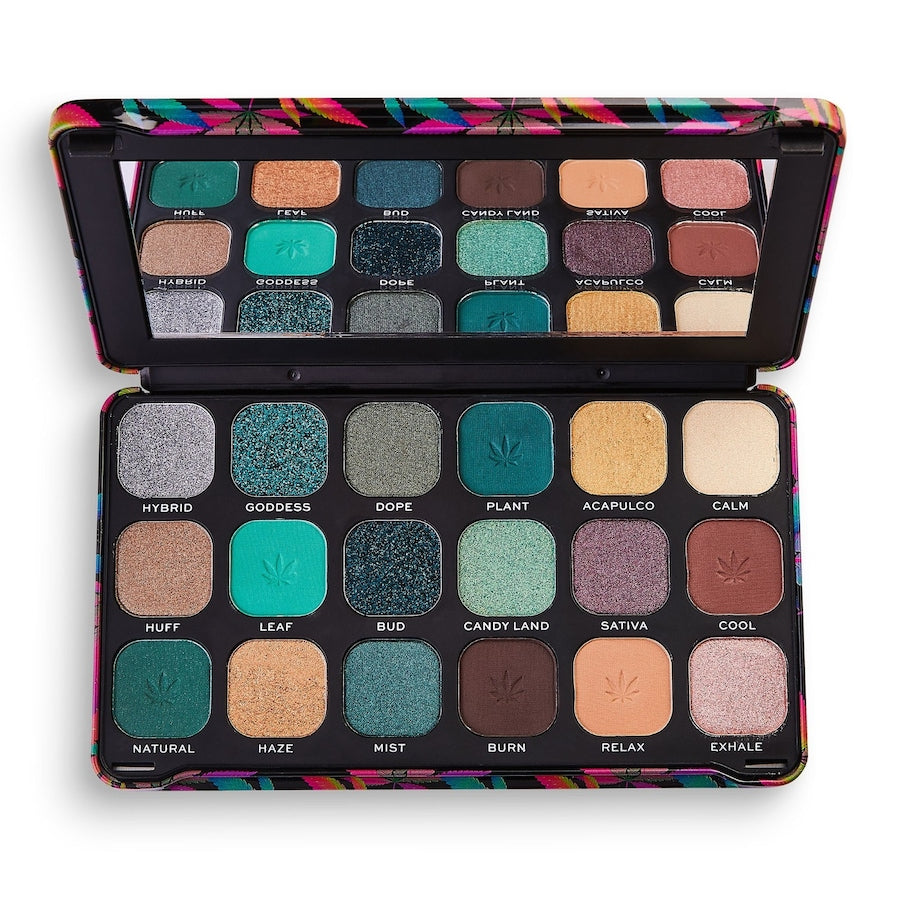 Revolution Forever Flawless Chilled with Cannabis Sativa Oogschaduw Palette