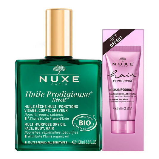 NUXE Hair Prodigieux® Shampoo & Huile Prodigieuse® Néroli