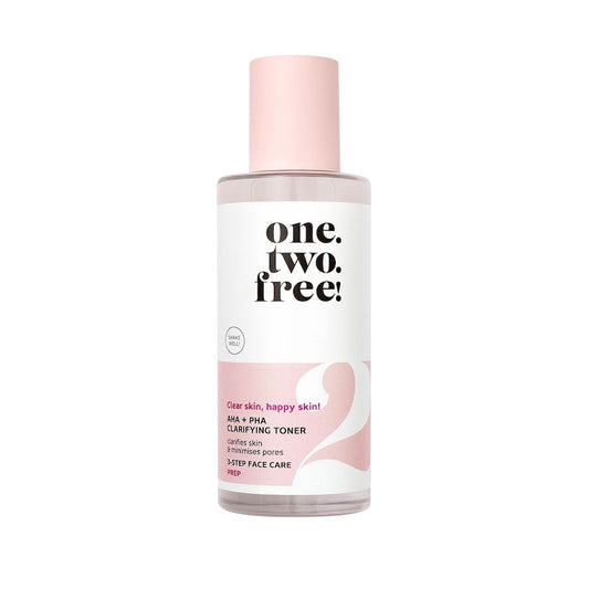 one.two.free! AHA + PHA Clarifying Toner