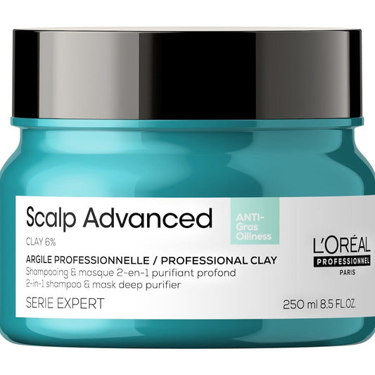 L´Oréal Professionnel Scalp Advanced Anti-Oiliness 2in1 Deep Purifier Clay