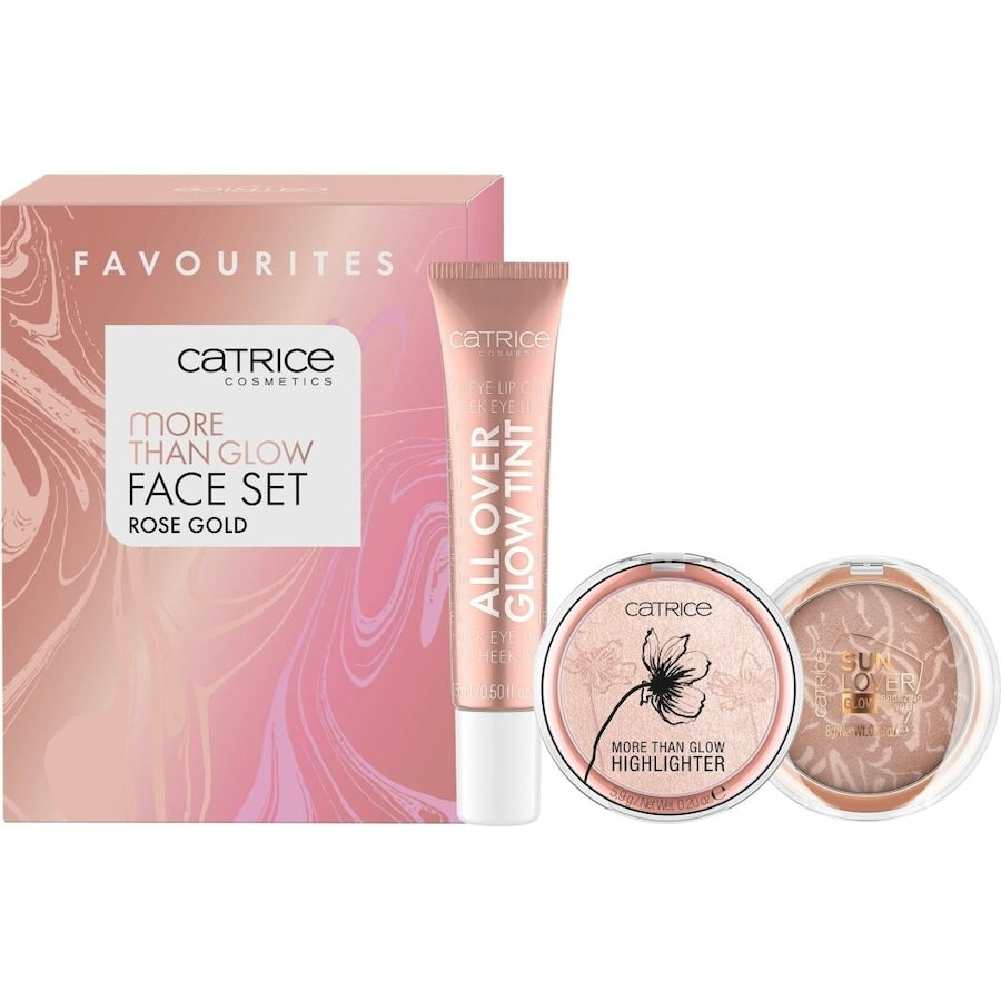Catrice More Than Glow Face Set - Rose Gold