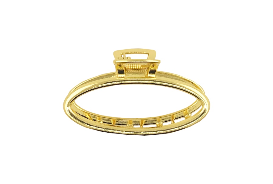 SOHO Ovaal kleine metalen haarclip