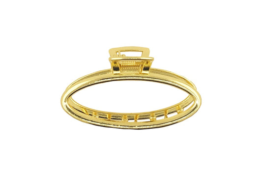 SOHO Ovaal kleine metalen haarclip