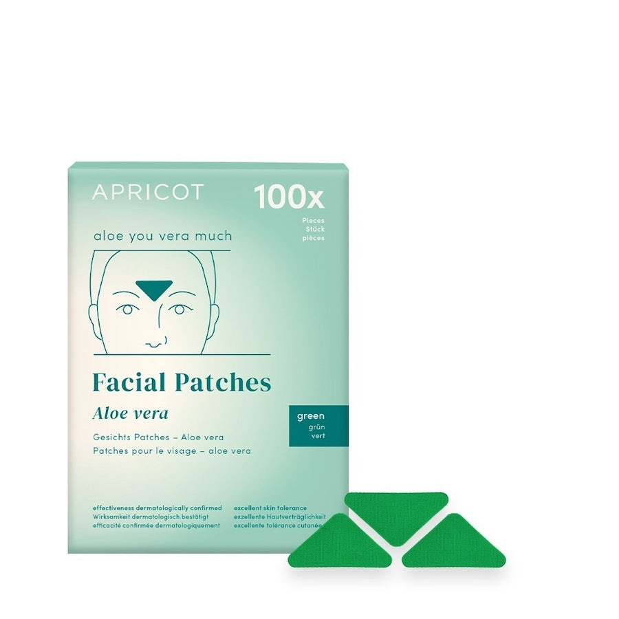 Apricot Cotton Facial Patches with Aloe Vera - pack 100
