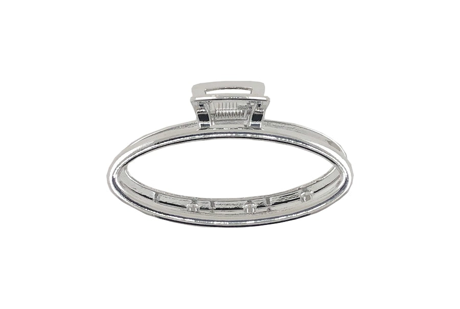 SOHO Ovaal kleine metalen haarclip