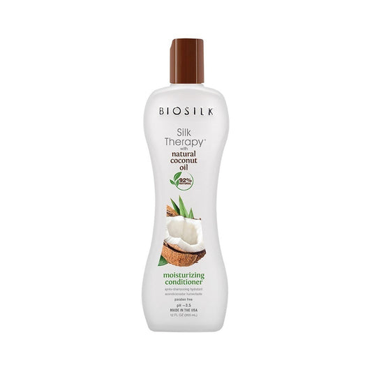 BIOSILK Silk Therapy with Natural Coconut Oil Moisturizing Conditioner