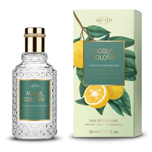4711 Acqua Colonia Yuzu & Cedarwood Eau de Cologne 50 ml Cederhout & Yuzu