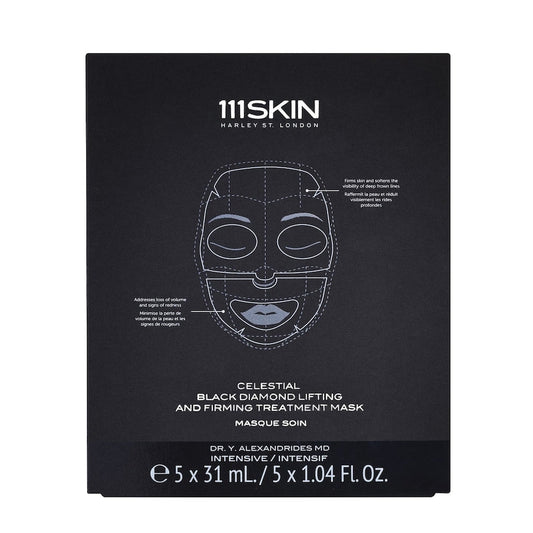 111Skin Black Diamond Lifting And Firming Treatment Mask (Box Of 5)