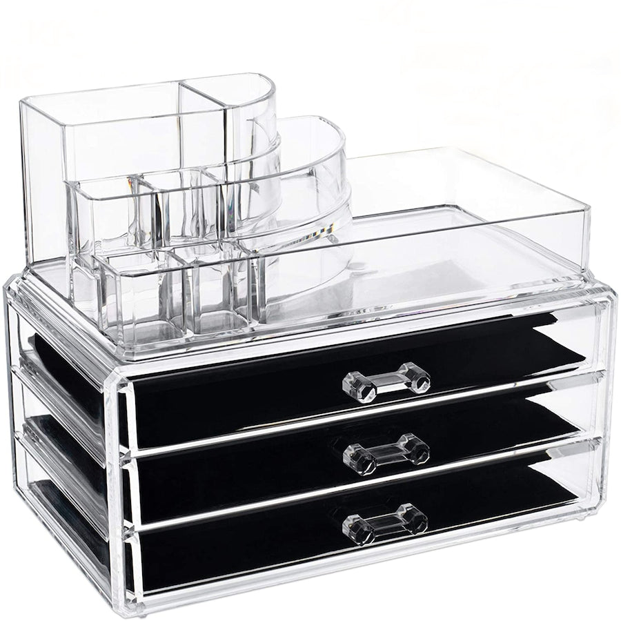 UNIQ Make -uporganisator met 3 laden en 8 compartimenten