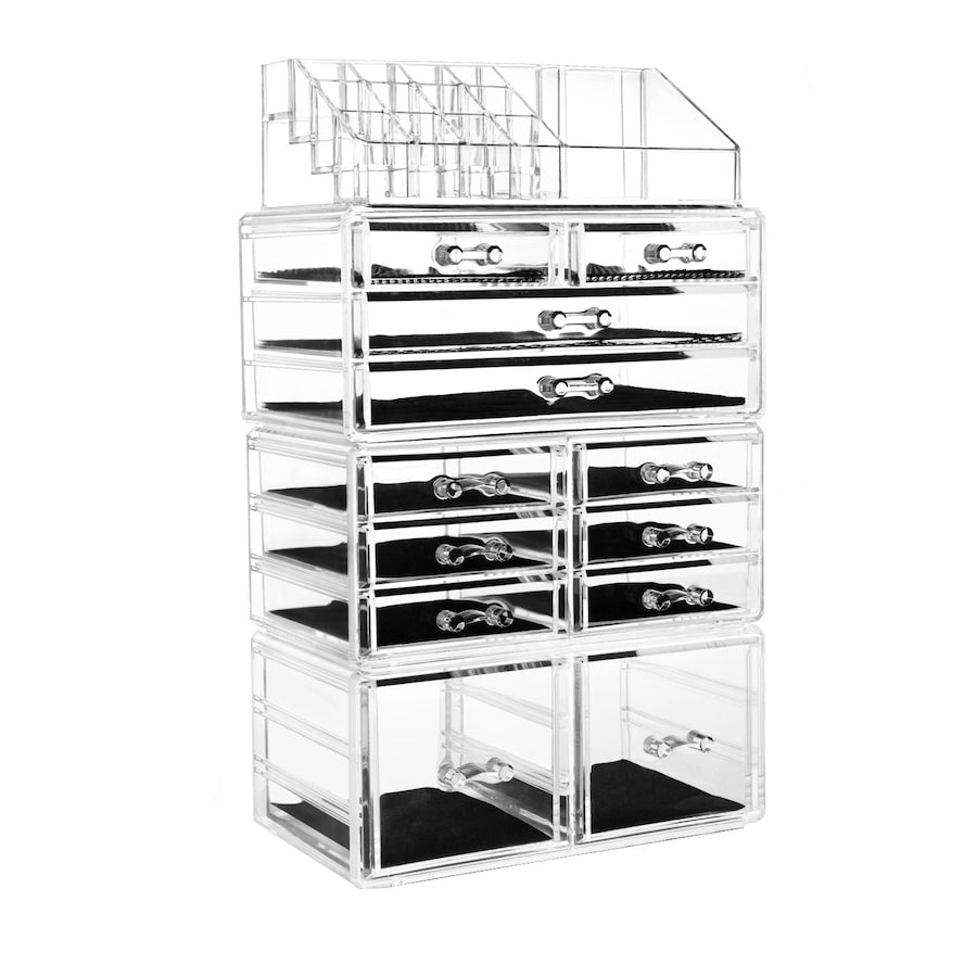 UNIQ XXL make -up case met 12 laden en 16 compartimenten