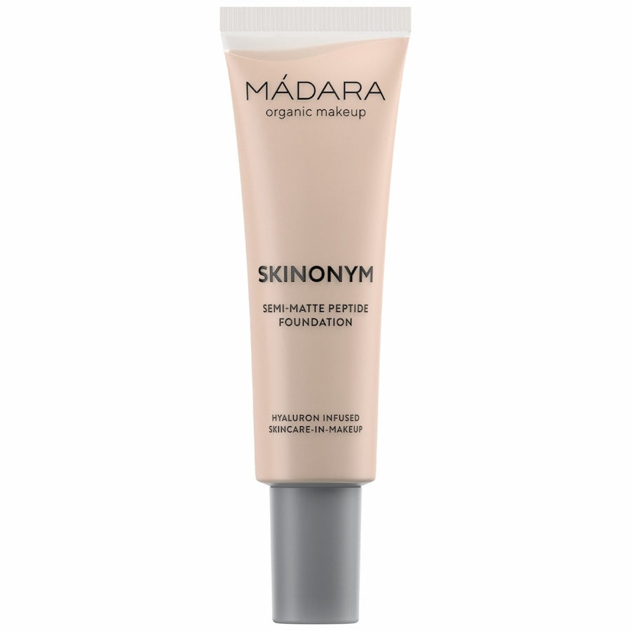 MÁDARA SKINONYM Semi-Matte Peptide Foundation, #80 FUDGE