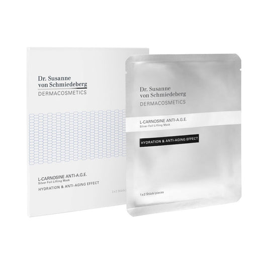 Dr. Susanne von Schmiedeberg L-Carnosine L-Carnosine Anti-A.G.E. Silver Foil Lifting Mask