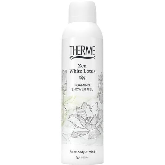 THERME Zen White Lotus Foaming Shower Gel