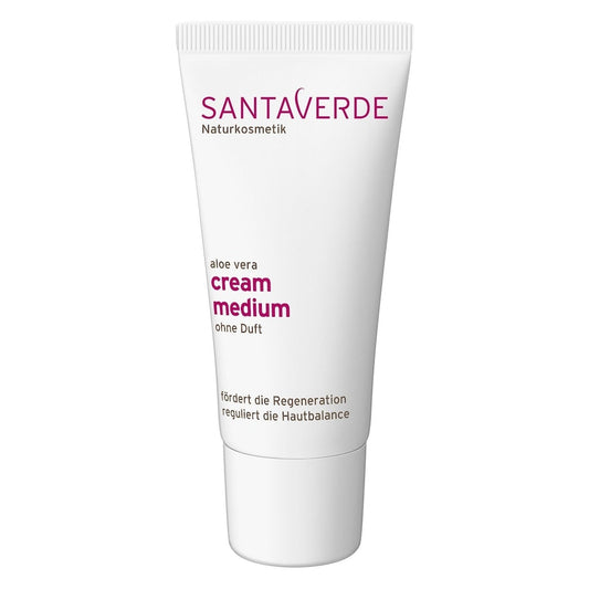 Santaverde Aloe Vera Cream Medium – Fragrance Free