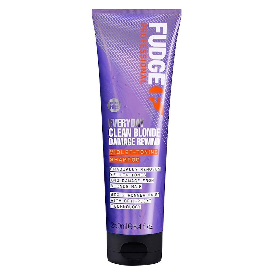Fudge Everyday Clean Blonde Everyday Clean Blonde Damage Rewind Violet-Toning Shampoo