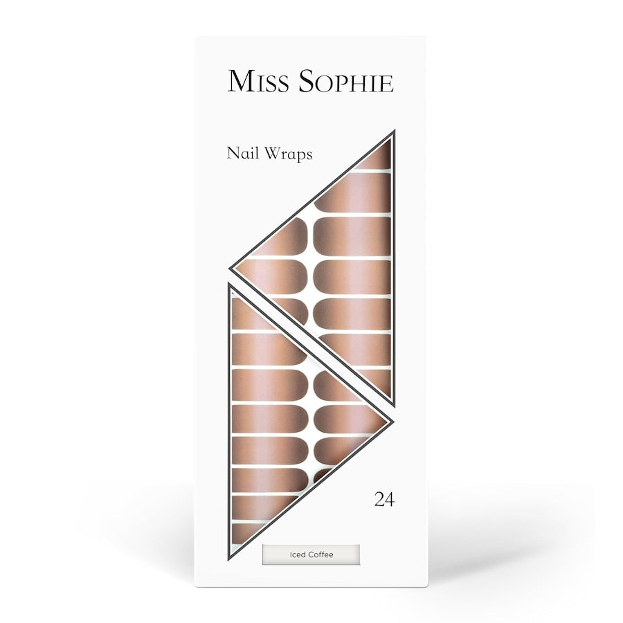 Miss Sophie Iced Coffee Nail Wraps