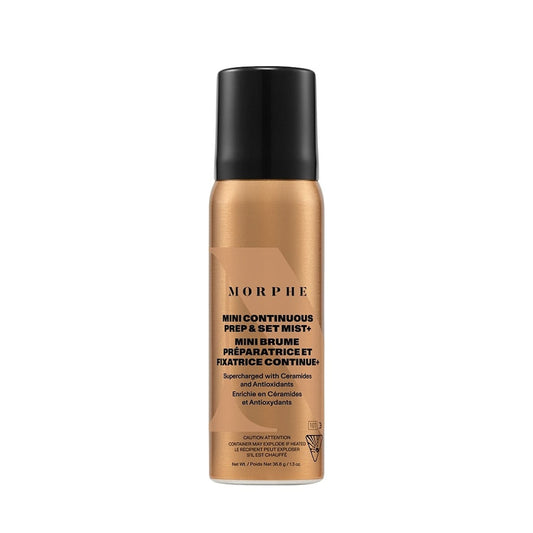Morphe Continuous Prep & Set Mist+Supercharged with Ceramides and Antioxidants