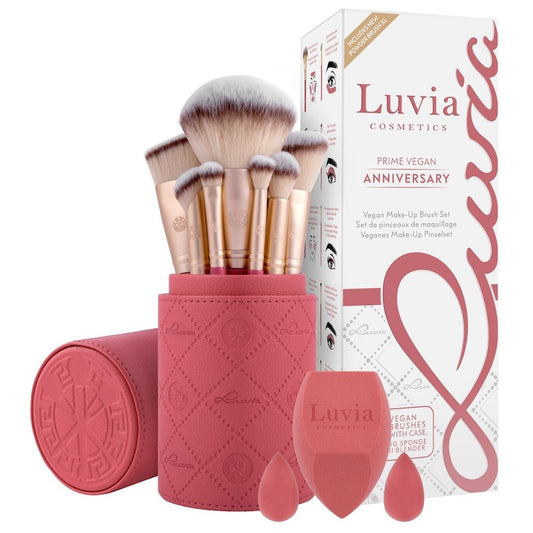 Luvia Anniversary Vegan Make-Up Brush Set