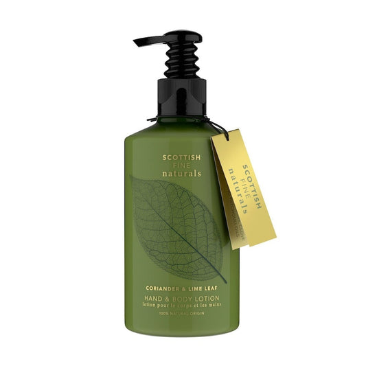 Scottish Fine Soaps Naturals Coriander & Lime Hand And Body Lotion