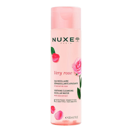 NUXE Very Rose Eau micellaire apaisante 3-en-1 visage et yeux