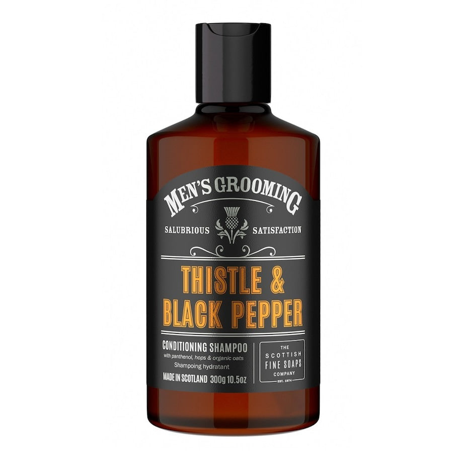 Scottish Fine Soaps Men's Grooming Thistle & Black Pepper Conditioning Shampoo