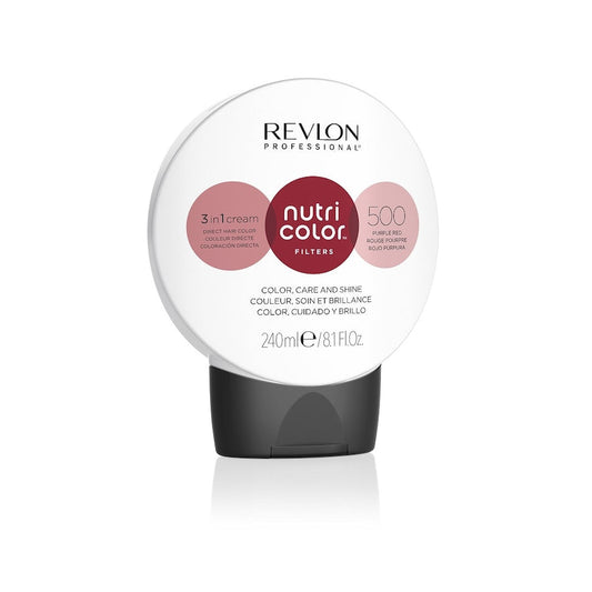 Revlon Professional Nutri Color Filters 3 in 1 Cream Nr. 500 - Purpurrot